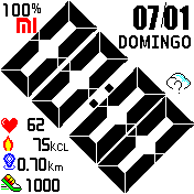 华米跃我Amazfit Bip手表表盘