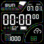 华米跃我Amazfit Bip手表表盘