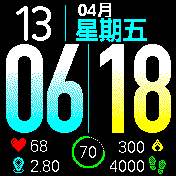 华米跃我Amazfit Bip手表表盘