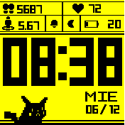华米跃我Amazfit Bip手表表盘