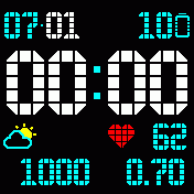 华米跃我Amazfit Bip手表表盘