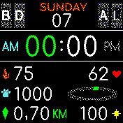 华米跃我Amazfit Bip手表表盘