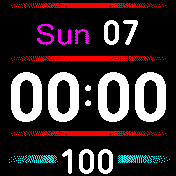 华米跃我Amazfit Bip手表表盘