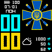 华米跃我Amazfit Bip手表表盘