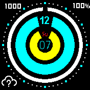 华米跃我Amazfit Bip手表表盘