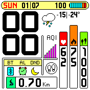 华米跃我Amazfit Bip手表表盘
