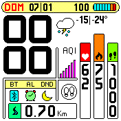 华米跃我Amazfit Bip手表表盘
