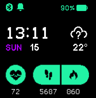 华米跃我Amazfit Bip手表表盘