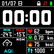 华米跃我Amazfit Bip手表表盘