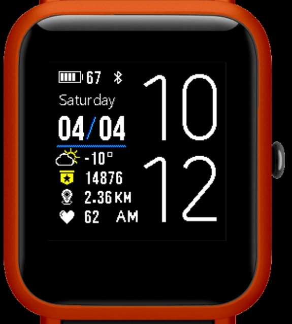 华米跃我Amazfit Bip手表表盘