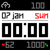 华米跃我Amazfit Bip手表表盘