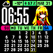 华米跃我Amazfit Bip手表表盘