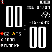 华米跃我Amazfit Bip手表表盘