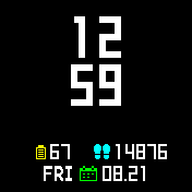 华米跃我Amazfit Bip手表表盘