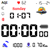华米跃我Amazfit Bip手表表盘