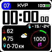 华米跃我Amazfit Bip手表表盘