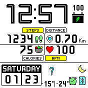 华米跃我Amazfit Bip手表表盘