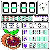 华米跃我Amazfit Bip手表表盘