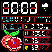 华米跃我Amazfit Bip手表表盘