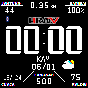 华米跃我Amazfit Bip手表表盘