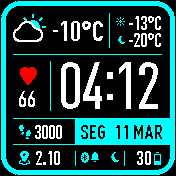 华米跃我Amazfit Bip手表表盘