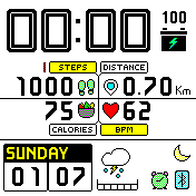 华米跃我Amazfit Bip手表表盘