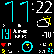 华米跃我Amazfit Bip手表表盘