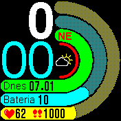 华米跃我Amazfit Bip手表表盘