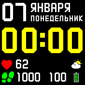 华米跃我Amazfit Bip手表表盘