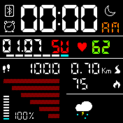 华米跃我Amazfit Bip手表表盘