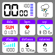 华米跃我Amazfit Bip手表表盘