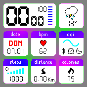华米跃我Amazfit Bip手表表盘