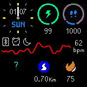 华米跃我Amazfit Bip手表表盘