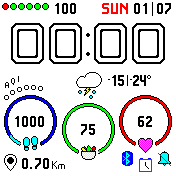华米跃我Amazfit Bip手表表盘