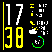 华米跃我Amazfit Bip手表表盘
