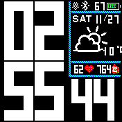 华米跃我Amazfit Bip手表表盘