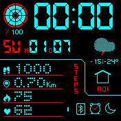 华米跃我Amazfit Bip手表表盘