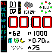 华米跃我Amazfit Bip手表表盘