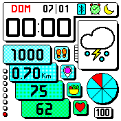 华米跃我Amazfit Bip手表表盘