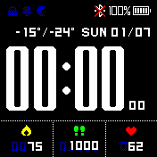 华米跃我Amazfit Bip手表表盘