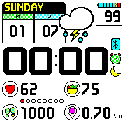 华米跃我Amazfit Bip手表表盘