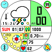 华米跃我Amazfit Bip手表表盘