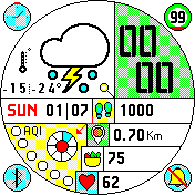 华米跃我Amazfit Bip手表表盘