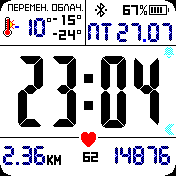 华米跃我Amazfit Bip手表表盘