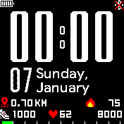 华米跃我Amazfit Bip手表表盘