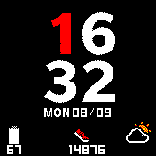 华米跃我Amazfit Bip手表表盘
