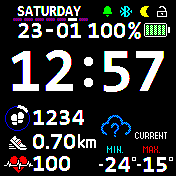 华米跃我Amazfit Bip手表表盘