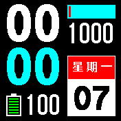 华米跃我Amazfit Bip手表表盘