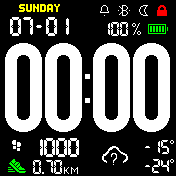 华米跃我Amazfit Bip手表表盘