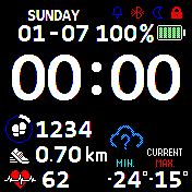 华米跃我Amazfit Bip手表表盘